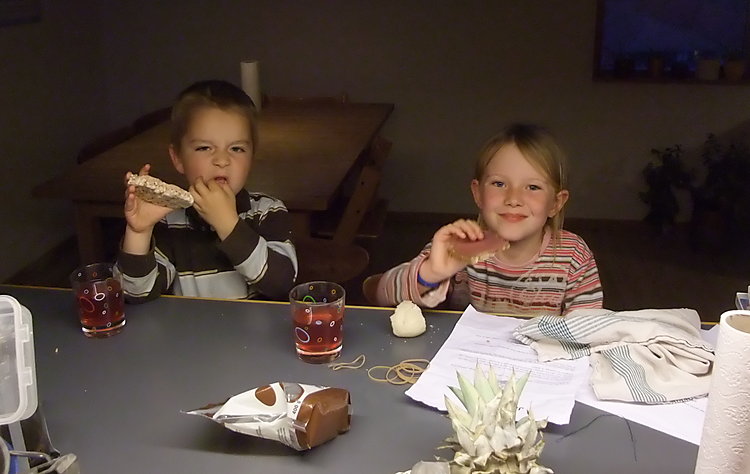 Sigurd Frida spise k�kkenbord